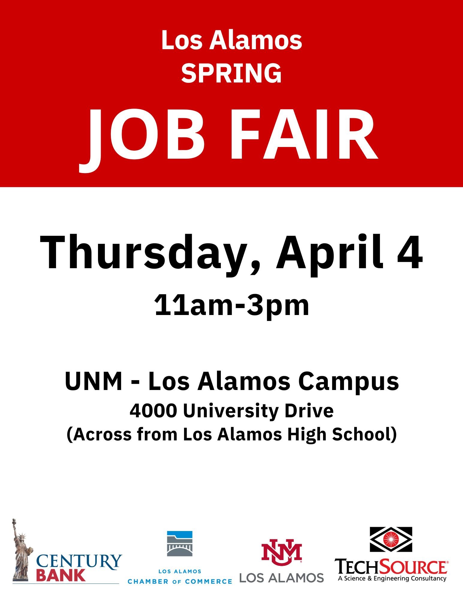 Los Alamos Spring Job Fair 2024